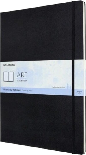 Moleskine Notes Art Watercolour Moleskine A3 29,7X42 Cm 60 Sider Svart