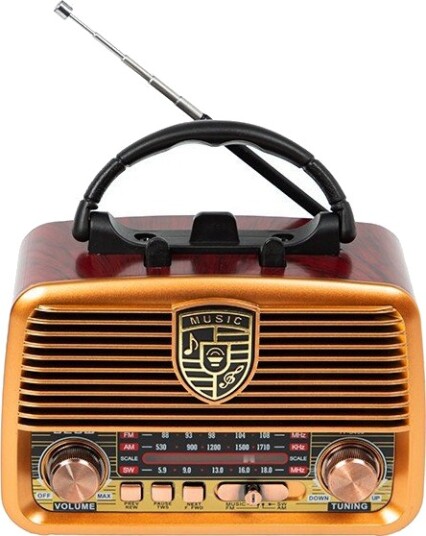 Blow RA10 Retro Bærbar Radio AM/FM Brun Blow RA10 Retro Bærbar Radio AM/FM Brun