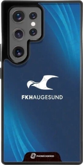 Phonecases3D Samsung Galaxy S25 Ultra FK Haugesund 3D mobildeksel, svart