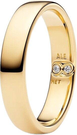 Pandora Engravable Classic Band Ring Gold 54