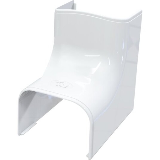 GrøntKlima AS Optima T Bend Innvendig CAI75 75 X 56mm Hvit