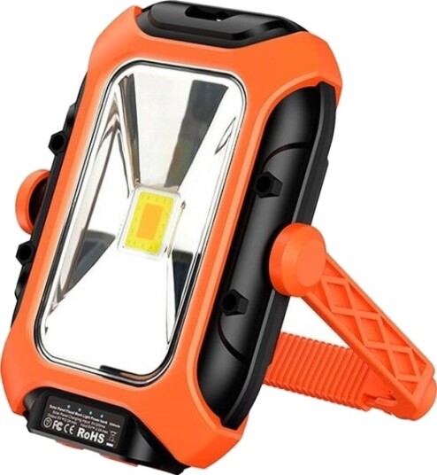 Superfire Arbeidslampe Med Solcellepanel Superfire Gm05