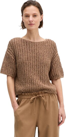 Marc O"Polo Knit Pullovers Shortsleeve Brown M Marc O"Polo Knit Pullovers Shortsleeve Brown M