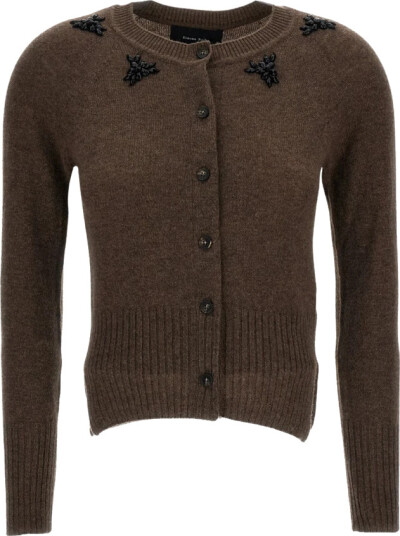 Simone Rocha Dame Strikkevarer Brun S, Simone Rocha Dame Strikkevarer Brun S,