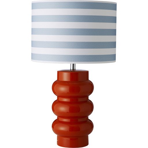 Superliving Lyon bordlampe oransje/blå