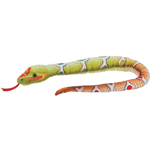Wild Republic Snakess lekeslange med lyd og lys Vibe Brights Green
