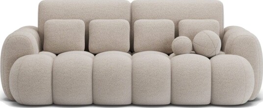 Sofa Eltap Cotonn 256x105x119 cm Royal 18 Beige