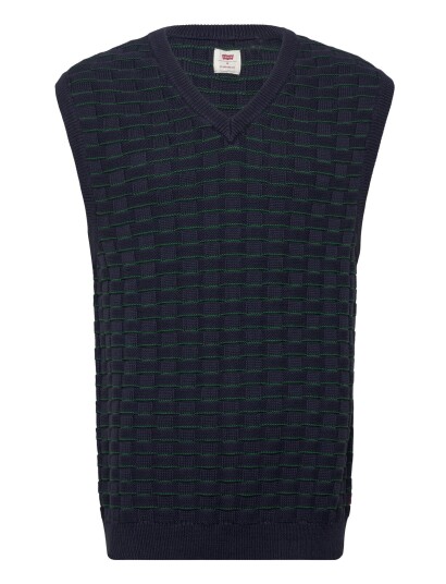 Levi"s® Skyline Sweater Vest Basketwea   Navy   M