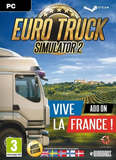 Euro Truck Simulator 2 Vive La France DLC, Mac OSX, Linux