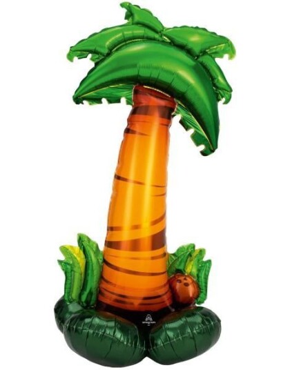 Amscan Hawaii Palmetre AirLoonz Stående Folieballong 139 cm