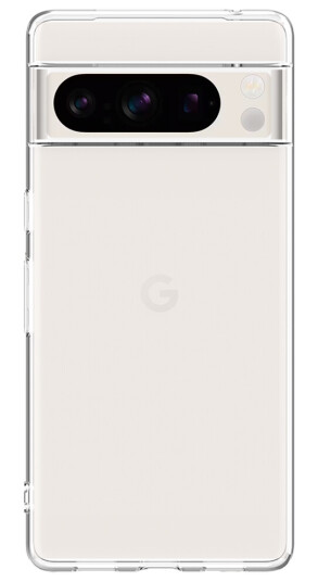 Silikondeksel Google Pixel 8 Pro - Gjennomsiktig