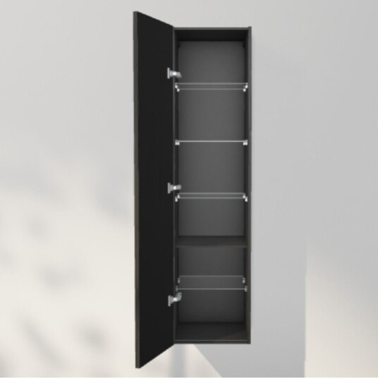 INR Iconic Nordic Rooms Sense 40/40 Høyskap Black oak / 40cm Venstre Hengslet INR Iconic Nordic Rooms Sense 40/40 Høyskap Black oak / 40cm Venstre Hengslet