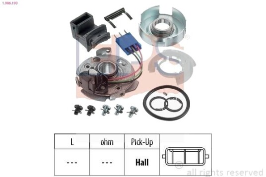EPS 1.906.193 Sensor, tenningsimpuls EPS 1.906.193 Sensor, tenningsimpuls