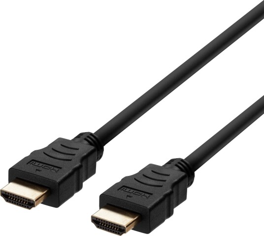 Deltaco Ultra High Speed HDMI-kabel 2m 8K 60Hz Svart