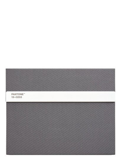 Pantone Pantone Ny Notatbok Med Blyant Linjert Grey One Size