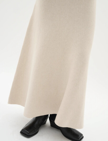 InWear Kayllaiw Skirt - Beige - M InWear Kayllaiw Skirt - Beige - M