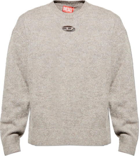 Diesel Herre Strikkevarer Beige M,