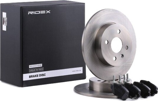 Bremseskiver og -klosser RIDEX 3405B0359