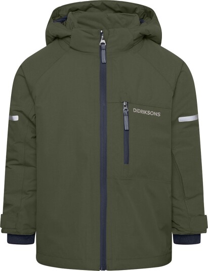 Didriksons Kids" Falken Jacket Deep Green 120
