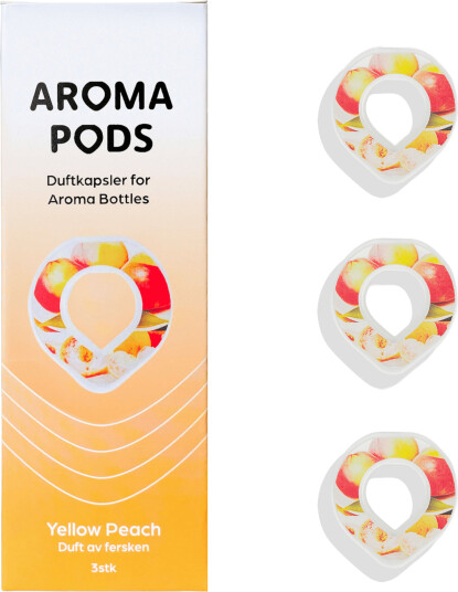 Aroma Pods duftkapsler til flaske fersken 3 stk Aroma Pods duftkapsler til flaske fersken 3 stk