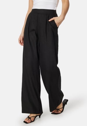 VILA Vijolanda High Waist pleated pants Black 44
