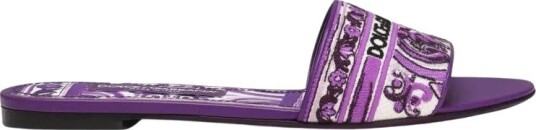 Dolce & Gabbana, Dame, Sko, Lilla, 36 1/2 EU,