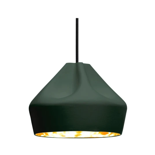 MARSET Pleat Box 24 LED Pendel Mørk Grønn/Guld MARSET Pleat Box 24 LED Pendel Mørk Grønn/Guld