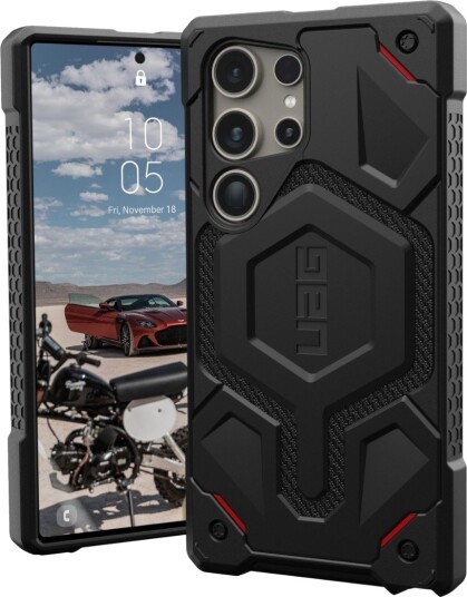 UAG SAMSUNG GALAXY S24 ULTRA MONARCH PRO DEKSEL MAGNETISK, KEVLAR SVART