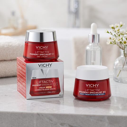 Vichy Liftactiv Collagen B3 Night Cream 50 ml og dagkrem Vichy Liftactiv Collagen B3 Night Cream 50 ml og dagkrem