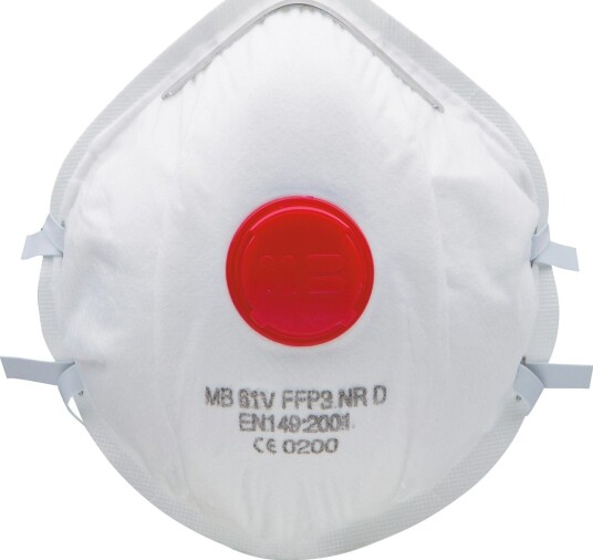 Munnbind ETC P3D med Ventil 10-pk