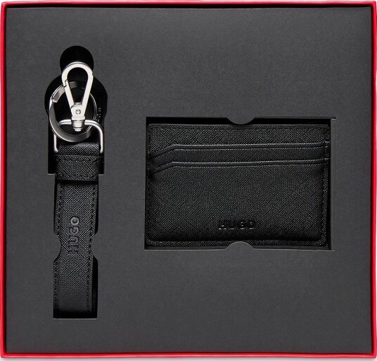 HUGO Gbhm_Keychain&C.case - BLACK - One Size