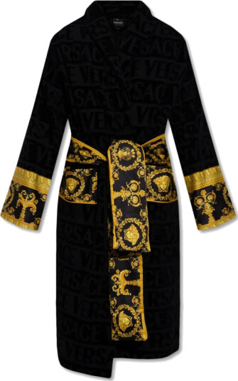 Versace Herre Natt og Loungeklær Svart XL,