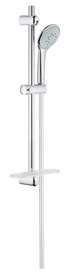 Grohe Euphoria Champagne Dusjsett 600 mm, med 3 stråletyper, Krom
