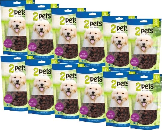 2Pets Minicubes Med And 12 X 100 G 2Pets Minicubes Med And 12 X 100 G