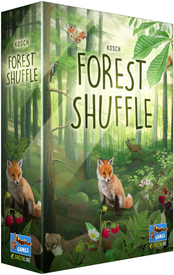 Forest Shuffle Kortspill fra Lookout Games – Strategisk økologi-spill for 2-5 spillere