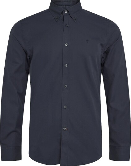 Morris Morris Bd Twill Shirt Slim Fit BLUE M