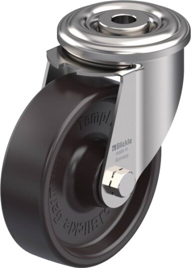 Blickle 600882 Lixr-Phn 100G Hjul, Hjuldiameter: 100 Mm, Bæreevne (Maks.): 125 Kg, 1 Stk