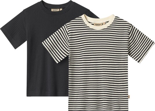 Wheat T skjorte Rib 2 pack Fabian Navy Rib Stripe Wheat 10 år 140 T skjorte Blå Hvit Wheat T skjorte Rib 2 pack Fabian Navy Rib Stripe Wheat 10 år 140 T skjorte Blå Hvit