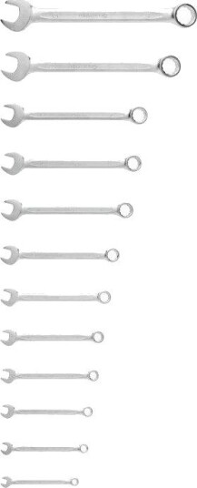 Högert Kombinasjonsnøkkelsett HT1W492 12 Deler, 6-24mm (CrV Stål)
