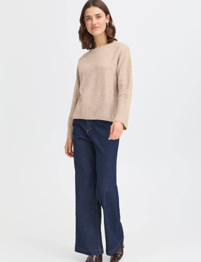 Fransa Frnoah Pu 1 - Beige - L Fransa Frnoah Pu 1 - Beige - L