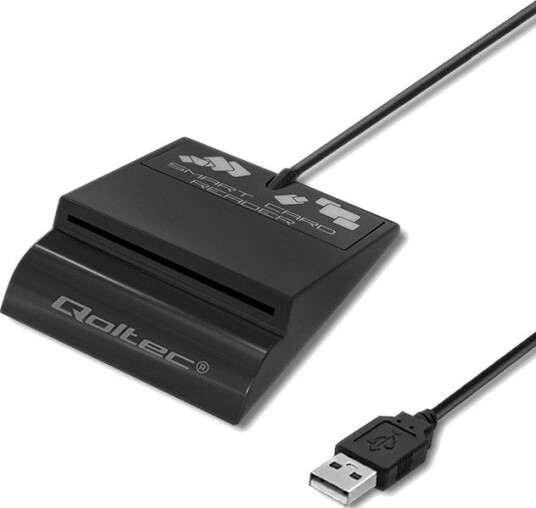 Qoltec SCR-0636 Smartkortleser USB-C
