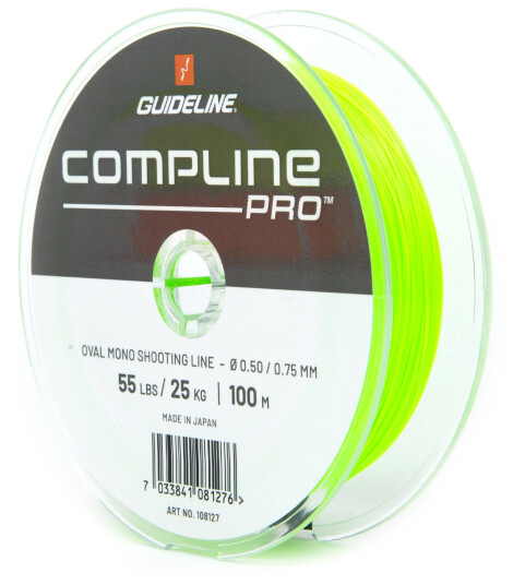 Guideline Compline Pro 100m 55lbs, skyteline, mono Green 55lbs Guideline Compline Pro 100m 55lbs, skyteline, mono Green 55lbs