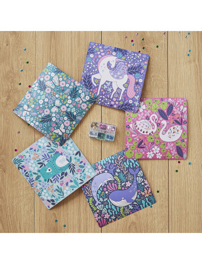 Auzou Activity Kit - Sequins Art 600 - Multi/patterned - ONE SIZE