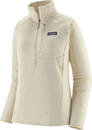 Patagonia R1 Pullover W"s wool white L Patagonia R1 Pullover W"s wool white L