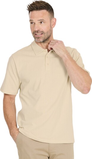 NOU Tegan Polo T skjorte Herre Beige S