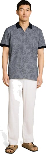 Tom Tailor Jaquard Polo Multi/patterned S Tom Tailor Jaquard Polo Multi/patterned S