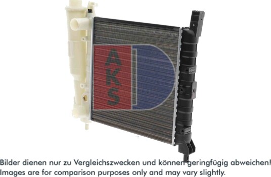 AKS DASIS 080160N Radiator motorkjøling