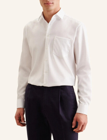 Seidensticker New Kent 108 Combi Cuff - White - 43