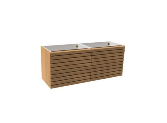 Vikingbad MIE 140DBL Servantskap STAV eik