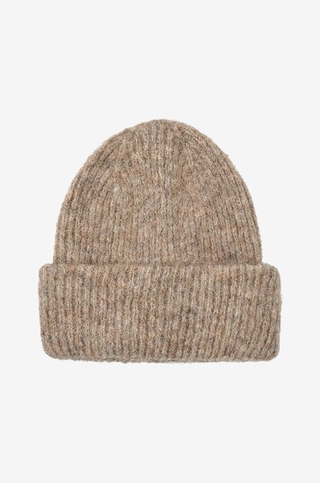 Pieces Lue pcBera Wool Hood Brun